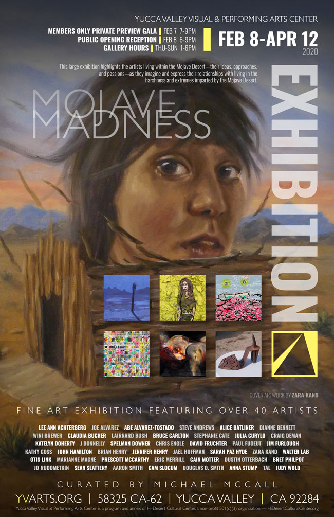 MOJAVE MADNESS Exhibition Opening Gala FEB 8 | 6-9 PM
